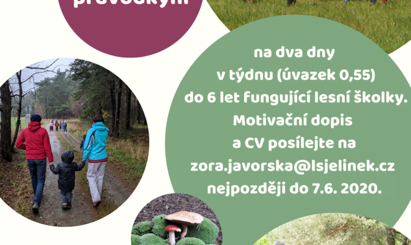 Hledáme průvodkyni či průvodce do LMŠ Jelínek