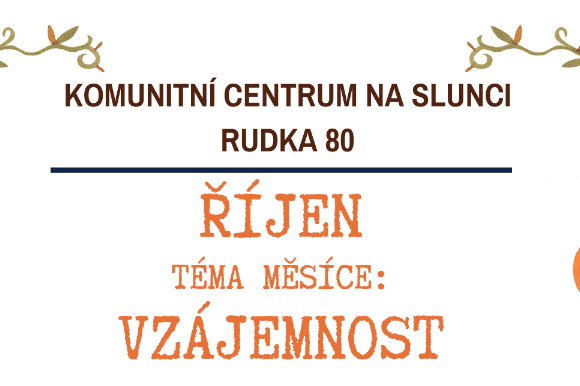 Říjen v komunitním centru